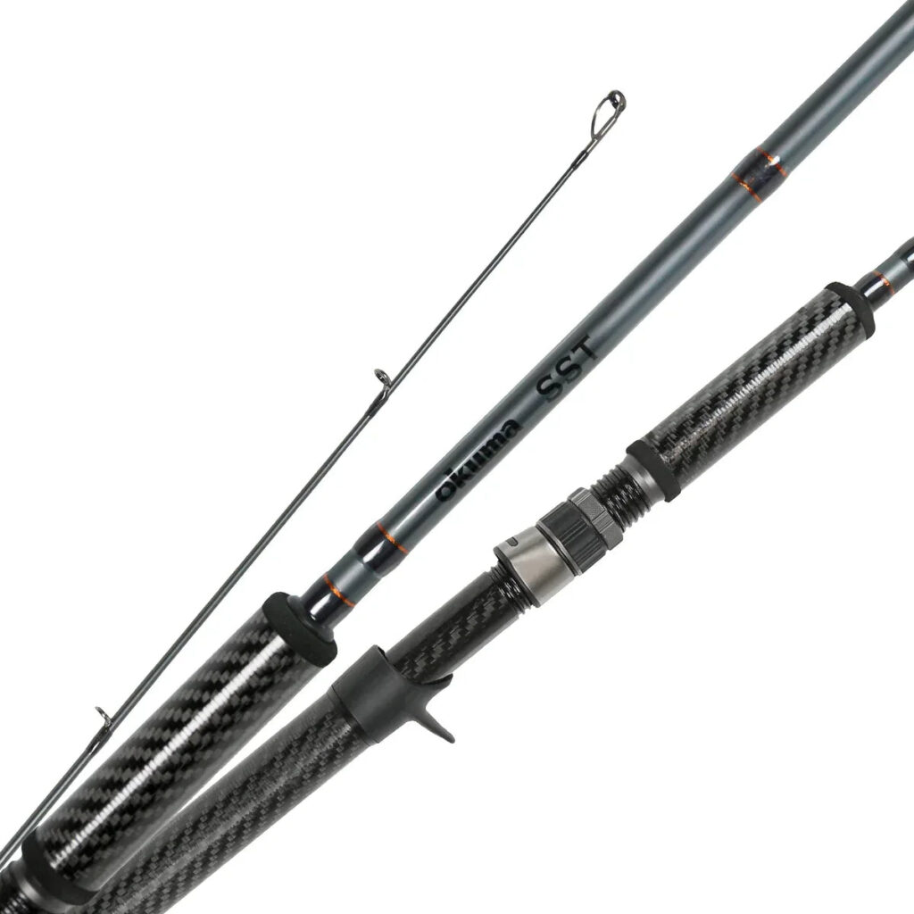 Okuma SST salmon fishing rod