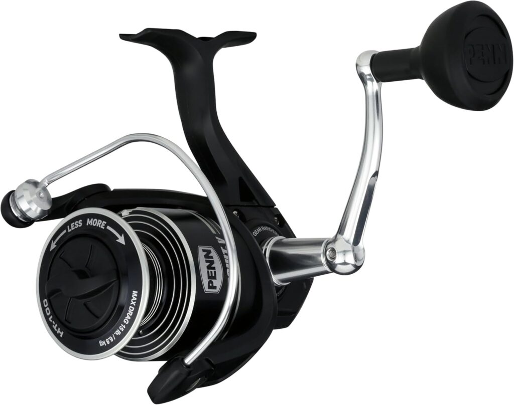 penn fierce iv 4000 spinning reel for chinook salmon fishing setup