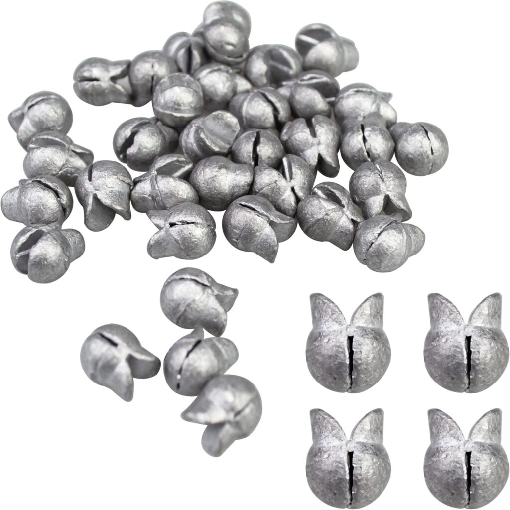 split shot fishing weights used for salmon drift fishing