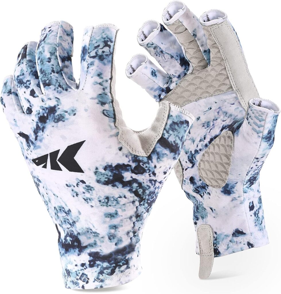 KastKing La Sal Sun Fishing Gloves